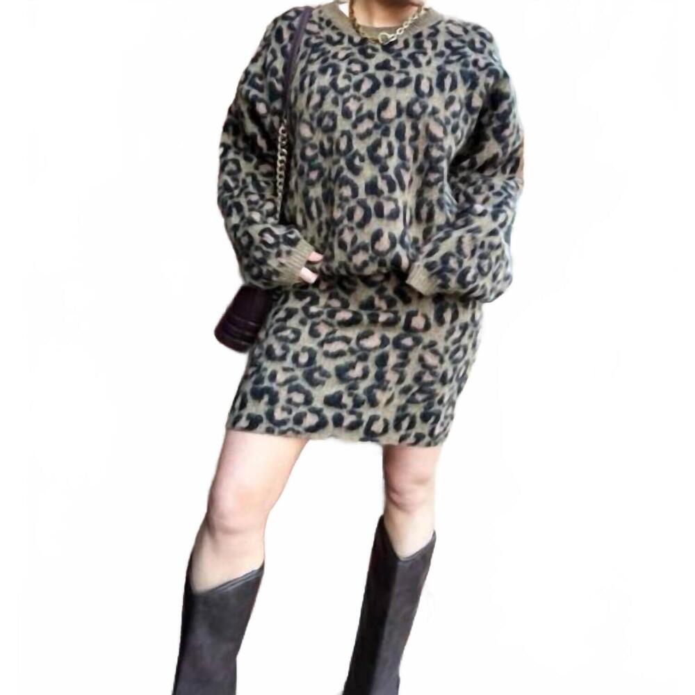 NEW KLESIS feline fuzz set in leopard